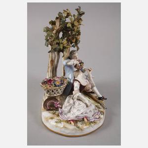 Meissen "Schäfergruppe mit Baum"