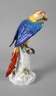 Meissen "Papagei auf Stamm"