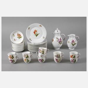 Nymphenburg Mokkaservice "Blume 1"