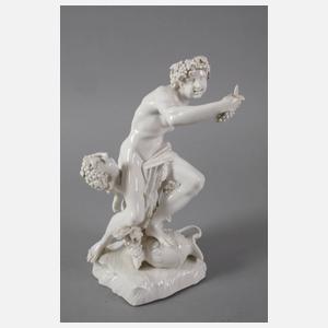 Nymphenburg "Bacchus" als Allegorie des Herbstes