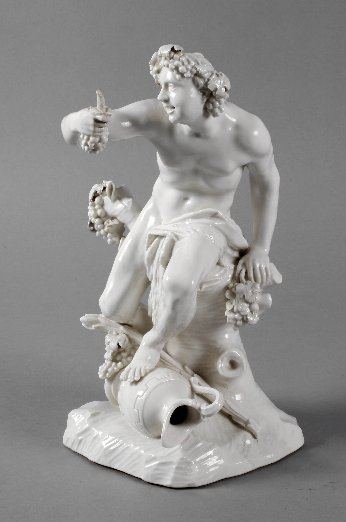 Nymphenburg "Bacchus" als Allegorie des Herbstes