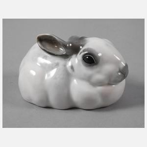 Rosenthal hockender Hase