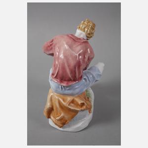 Rosenthal "Mundharmonikaspieler mit Hund"