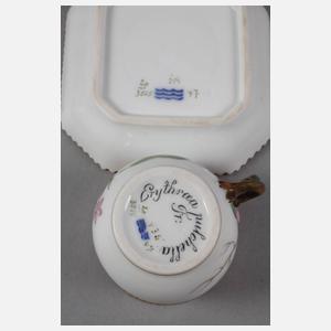 Royal Copenhagen Cremetasse mit Untertasse "Flora Danica"