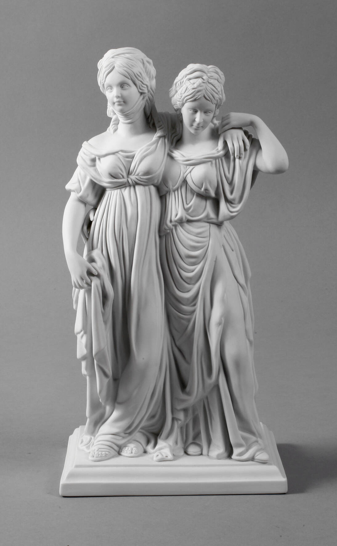 Scheibe-Alsbach "Prinzessinnengruppe" Biskuitporzellan