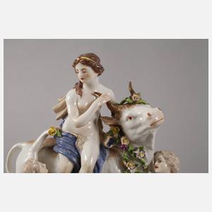 Volkstedt-Rudolstadt Figurengruppe "Europa auf dem Stier"