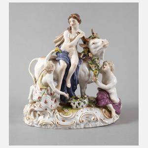 Volkstedt-Rudolstadt Figurengruppe "Europa auf dem Stier"