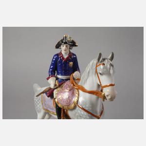 Volkstedt Reiterfigur "Friedrich der Große"