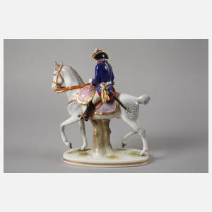 Volkstedt Reiterfigur "Friedrich der Große"