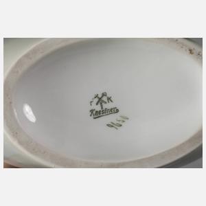 Konvolut Jugendstilvasen mit Landschaftsmalerei