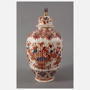 Große Deckelvase Delft