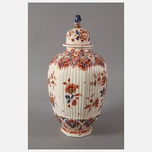 Große Deckelvase Delft