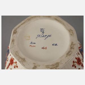 Große Deckelvase Delft