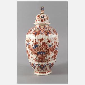 Große Deckelvase Delft