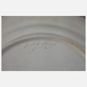 Émile Gallé Teller und Platte