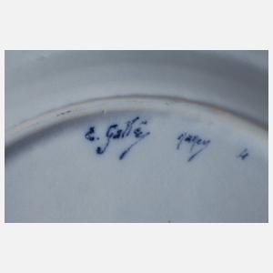 Émile Gallé sechs Speiseteller