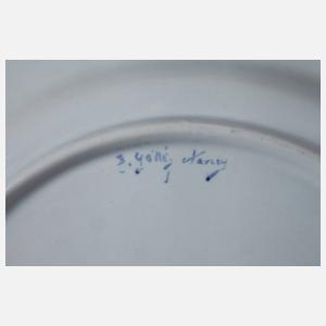 Émile Gallé sechs Speiseteller