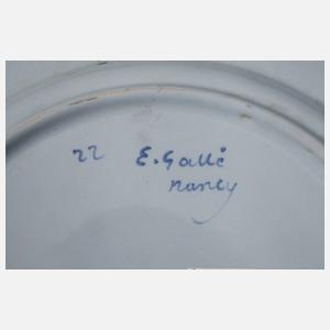 Émile Gallé drei Teller