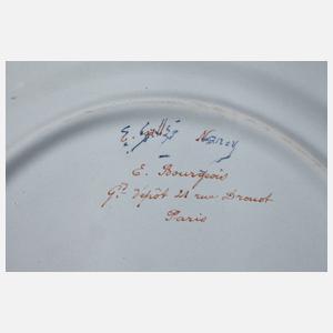 Émile Gallé drei Teller