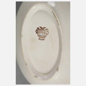 Villeroy & Boch vier Teile "Blaue Olga"