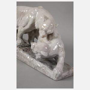 Else Bach großes Tigerpaar