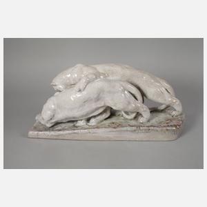 Else Bach großes Tigerpaar