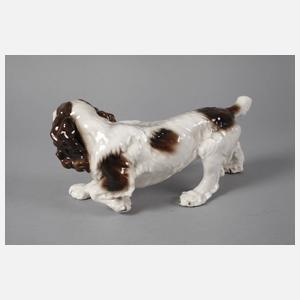 Goldscheider Wien "Laufender Spaniel"