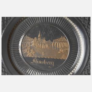 Drei Andenkenteller Biedermeier