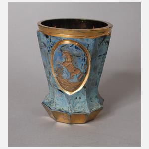 Friedrich Egermann Steinglasbecher