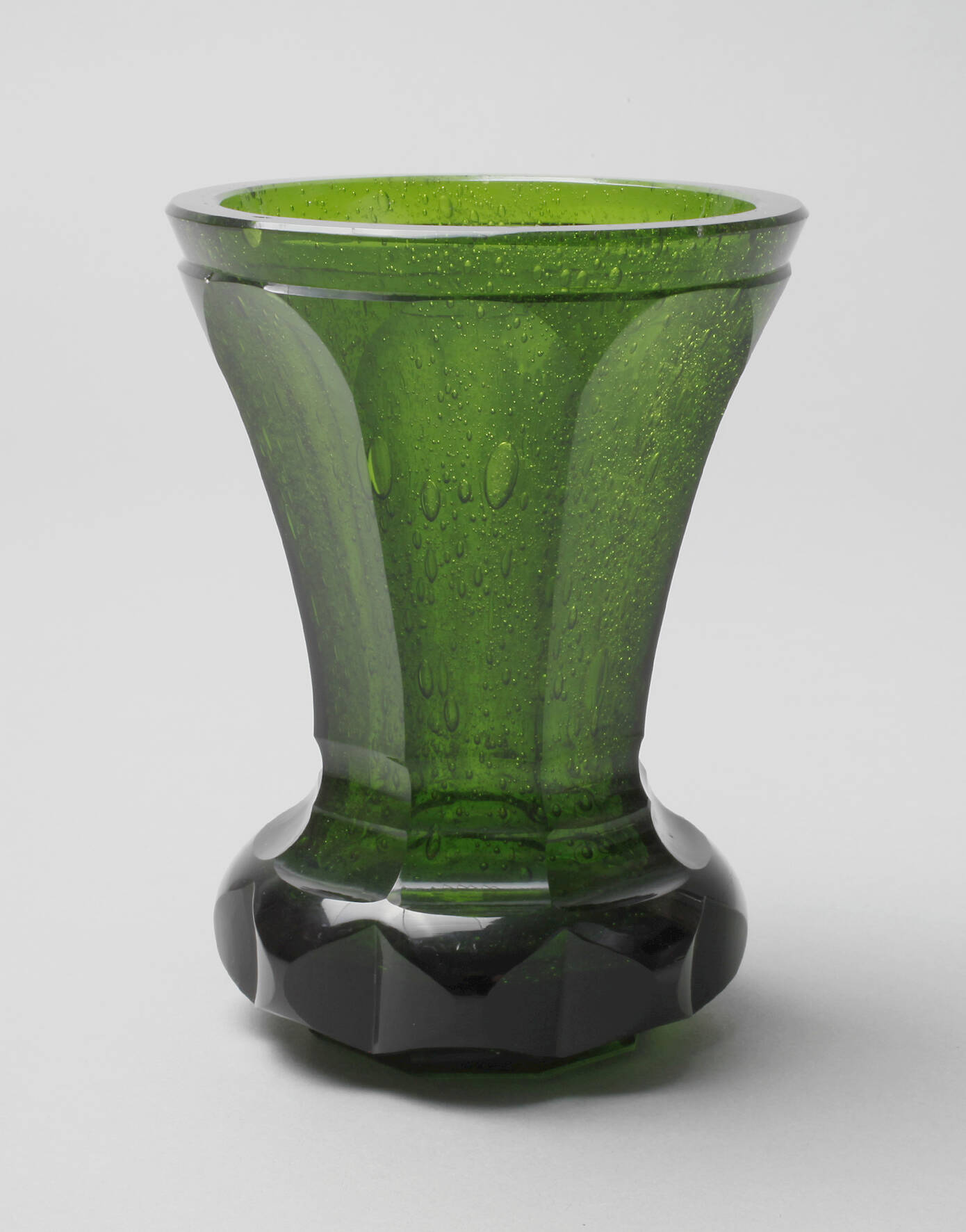 Bechervase Blasenglas