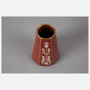 Friedrich Egermann kleine Steinglasvase