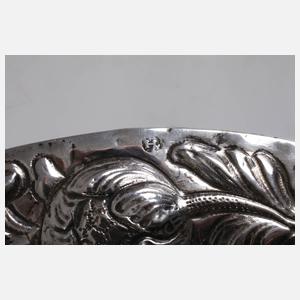 Silber barocke Schauplatte