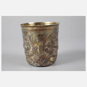 Früher Nürnberger Silberbecher