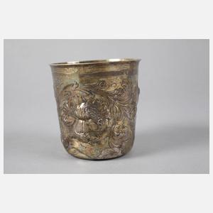 Früher Nürnberger Silberbecher