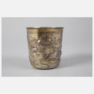 Früher Nürnberger Silberbecher