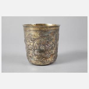 Früher Nürnberger Silberbecher