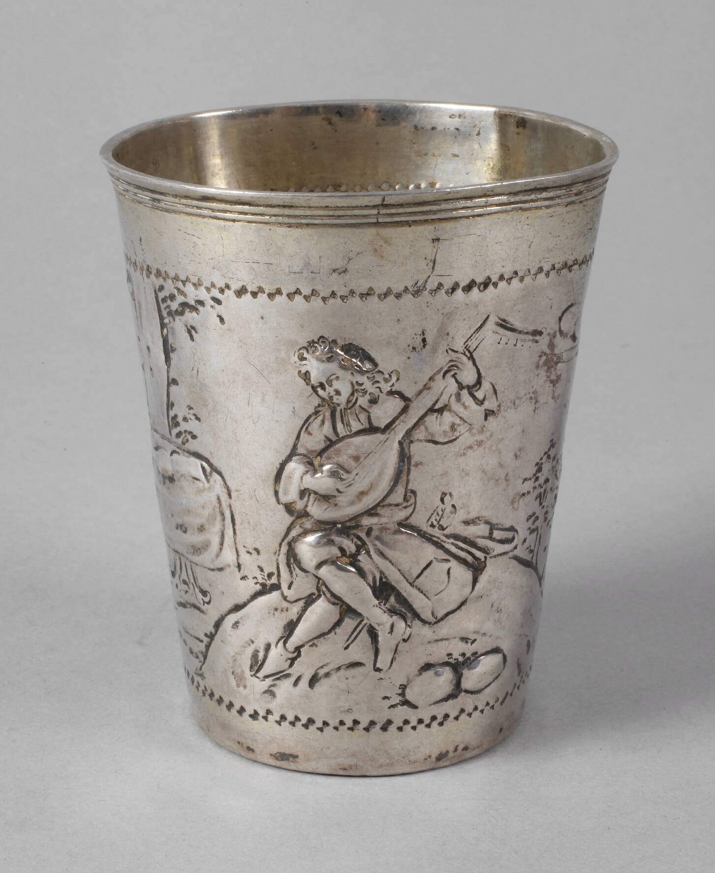 Silber früher Barockbecher Danzig