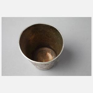 Früher Hamburger Silberbecher