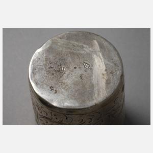 Früher Hamburger Silberbecher