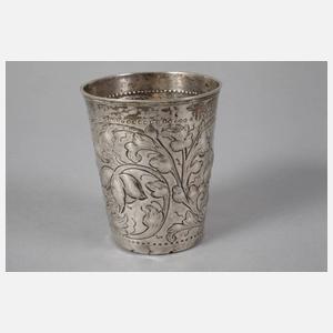 Russland Silberbecher 1739