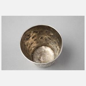 Russland Silberbecher 1739