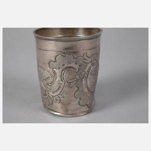 Russland Silberbecher 1764