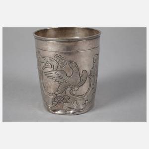 Russland Silberbecher 1764