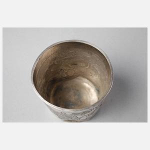 Russland Silberbecher 1764