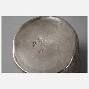 Russland Silberbecher 1764