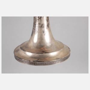 Biedermeier Silberleuchter Wien