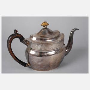 England Silberkanne und Henkelschale