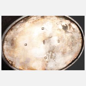 England Silberkanne und Henkelschale