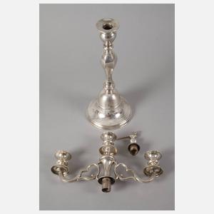 Großer Wiener Silberleuchter