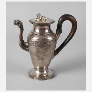 Klassizistische Silberkanne